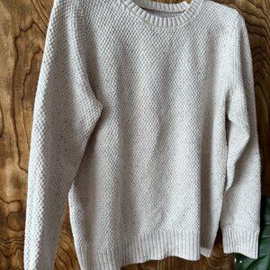 Cozy Croft & Barrow Cotton Crewneck Sweater, Womens Size L